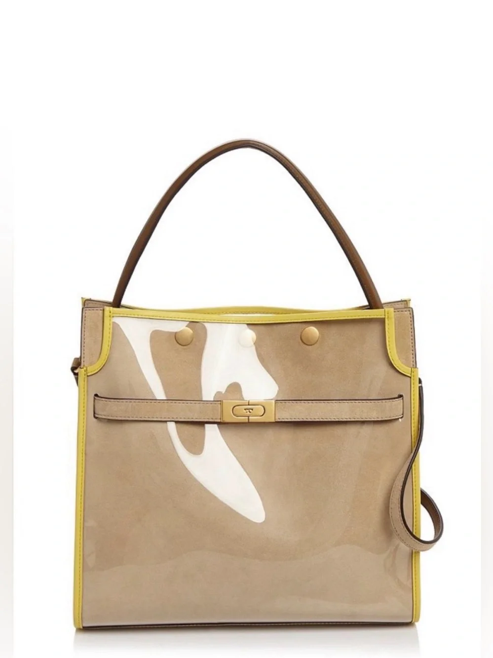 Tory Burch Lee Radziwill Raincoat Double Bag